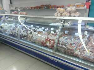 frische Zutaten vom Supermarkt