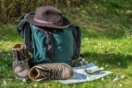 Wanderschuhe für die Reisen