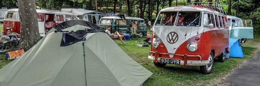 Camping an der französischen Atlantikküste
