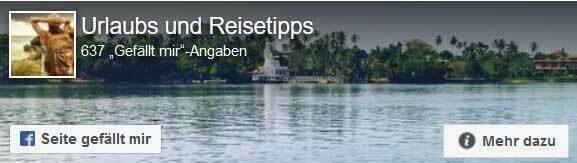 Urlaubs und Reisetipps Facebook